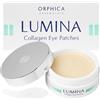 Orphica Lumina, set da 60 patch per occhi al collagene con acido ialuronico, per combattere occhiaie, gonfiori e rughe sottili