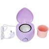 YUYTE Mini scaldacera professionale,Scaldacera elettrico professionale per tutti i tipi di cera,con pentola in silicone,per tutti i tipi di ceretta su gambe,braccia,viso e bikini