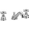PAFFONI Miscelatore 3 fori bidet con scarico automatico cromo, serie Iris di Paffoni - Cod. Articolo: IRV118CR