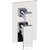 PAFFONI Parte Esterna Miscelatore Level Monocomando Doccia con Deviatore Rotativo a 3 Uscite Cromo - Cod. Articolo: LESBOX019CR