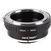 K&F Concept Adattatore per obiettivo K&F Nikon F - Micro 4/3