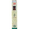 Prym 223145 - Ferri da calza NATURAL colorati, 20 cm, 4,50 mm