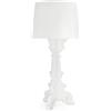 Kartell Bourgie Mat, Lampada da Tavolo, Bianco Mat