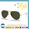 Ray-Ban Occhiali da Sole Ray-Ban RB3025 Aviator Large Metal L0205 58 G-15 Green Uomo