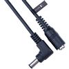 Keple Cavo di Prolunga di Alimentazione CC DC Angolo Retto 2.5mm / 5.5mm Jack Maschio a Femmina 4m Adattatore CCTV Connettore Compatibile con CCTV Security Camera IP Camera DVR Standalone LED Strip Monitor