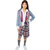 Rubie's Rubies Costume Astrid Uniforme classica per bambina, Camicia, gonna, maglione e cravatta, Licenza Ufficiale Beetlejuice, Terrore, Bambini, Tim Burton per Halloween, Carnevale, Cosplay e Feste