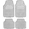 S SUMEX SUMEX Apa1000 Race Sport - Set Tappeti Universali Alu-Look, Cromo