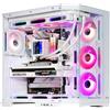 itek DARK CAVE AKU Tower Bianco - ITGCADCAKW