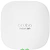HPE ACCESS POINT ARUBA R9B33A INSTANT ON AP25 INDOOR 802.11AX WAVE 4, 4X4:4 MU-MIMO WIFI6 + ALIM 12V/18W 1Y R9B33A HPE - R9B33A