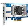 QNAP QXG-10G2T scheda di rete e adattatore Interno Ethernet 10000 Mbit/s - QXG-10G2T