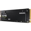 Samsung 980 MZ-V8V500BW - SSD - crittografato - 500 GB - interno - M.2 2280 - PCIe 3.0 x4 (NVMe) - MZ-V8V500BW