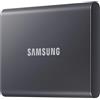 Samsung T7 MU-PC1T0T - SSD - crittografato - 1 TB - esterno (trasportabile) - MU-PC1T0T/WW