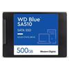 WESTERN DIGITAL WD Blue SA510 WDS500G3B0A-00AXR0 - SSD - 500 GB - interno - 2,5" (6,4 cm) - WDS500G3B0A