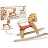 TEOREMA Cavallo a Dondolo in Legno