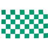 AZ FLAG BANDIERA A SCACCHI VERDI E BIANCHI 90x60cm - BANDIERA SCACCHIERA VERDE E BIANCA 60 x 90 cm - AZ FLAG