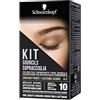 Schwarzkopf, Kit Sopracciglia, Colorazione Permanente per Sopracciglia, Tinta per Sopracciglia, Fino a 10 Applicazioni, Tonalità 4-1 Castano Scuro