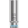 Wera 05004508001 Chiave a Bussola 1/4, Ciano, 11.0 mm