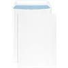 Netuno 500 buste a sacco bianche formato B5 17,6 x 25 cm 90g buste commerciali bianco con stampa interna blu Promail senza finestra con strip adesivo per corrispondenza aziendale documenti