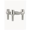 STOFF Nagel Portacandele Stoff Nagel - Argento