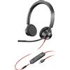 POLY Cuffie Hp Poly Blackwire 3325 ST usb-C/A 8X221A Nero [UHPOYBNP0000008]