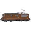 RIVAROSSI HR2814 Re 4/4 195 BLS livrea marrone, telaio lungo, "Unterseen"