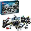 LEGO, LEGO CITY Lego city 60457 officina auto polizia: modulare, 4 minifigure 6+