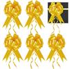 Prmape 30 Fiocchi da Regalo Dorati, per Matrimoni, Decorazioni per Matrimoni, Decorazioni per Matrimoni, Compleanni, Confezioni Regalo, Sacchetti di Zucchero