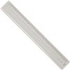 GRAPH'IT Righello da 30 cm, graduato - smussato e bordo antimacchia - acrilico trasparente resistente - ideale per studenti, artisti e professionisti, lettura semplice, disegno materiale tecnico,