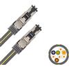 AUDIOQUEST CAT700 PEARL - Cavo di Rete terminato Custom con TELEGARTNER RJ45