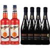 Does not apply Spritz Box. Kit per Aperitivo Italiano Con 2 Bottiglie Di (11%) E 4 Di Prosecco