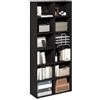 Furinno BASIC Libreria Aperta a 12 Cubi, Libreria, Organizer Portaoggetti, 30 x 80 x 180 cm, Espresso