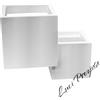 FanEurope - Intec Light Applique in gesso bianca Rubik-AP2 verniciabile 2XG9 RAP2/20