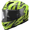 Ls2 Casco Moto Integrale LS2 FF818 STORM III KAOS Giallo Fluo