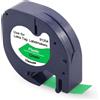 GielleService NASTRO ETICHETTE COMPATIBILE Dymo LetraTag S0721630 D1 91203 Larghezza 12 mm x 4 metri