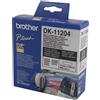 GielleService ETICHETTE MULTIUSO PRETAGLIATE ORIGINALI BROTHER DK11204 DK-11204 17x54 mm - 400 unità