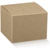 Scotton Scatola Portaconfetti Pieghevole 100 x 100 x 100 Mm Avana 10 Pz