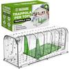 ISOTRONIC trappola topi vivi scatola esca non letale ratti roditori riutilizzabile rilascio senza contatto fori ventilazione extra 1 pezzi cattura sicura cruelty free interno esterno giardino casa
