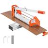 VEVOR Taglierina per Pavimenti in Vinile 304,8 mm, per Pavimenti Laminati Spessore di 12 mm con Leva in Lega di Alluminio, Piastra di Supporto Telescopica, Taglia Determinati di Legno Ingegnerizzato