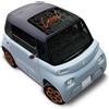 AMI-GO.CLUB Parasole compatibile con Citroen AMI - Rappresenta 01 (arancione) - Speciale tetto in vetro. Vinile micro-perforato. Attenua l'abbagliamento del sole senza ostacolare la visibilità