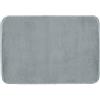 GEDY Fuzzy Tappeto Bagno Antiscivolo, Colore Azzurro Polvere, Formato Rettangolare Dimensioni L 60 x P 40 cm, Materiale 100% Poliestere, Morbido e Soffice al Tatto Adatto a Tutti gli Arredamento Bagno