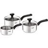 Tefal Comfort Max Padella in Acciaio Inox Set - 3 Pezzi