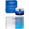 Deliplus Pack 2 - Crema Viso Rivitalizza e Ristruttura 50 ml. con acido Ribonucleico RNA tutti i tipi di pelle + siero riduttore istantaneo di borse e occhiaie Sisbela Reafirm. 5 x 2 ml. 10 ml. Deliplus