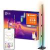 LEDVANCE Smart+ WiFi vert Wall & Floor Lamp, nero, 24W, 2320lm, luce bianca e colore regolabile, dimmerabile, lunga durata, Effetto della luce RGB magica dinamica, trollo delle app, 2700K- 6500K