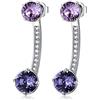 Brosway Orecchini Donna, Orecchini a Lobo in Ottone e Cristalli/cubic Zirconia | Collezione AFFINITY - BFF24