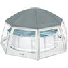 Bestway 58612-6 Gazebo per piscina e minipiscina idromassaggio rotondo