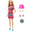 TOYS ONE Mattel HWH97 Barbie Set da viaggio Italia