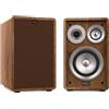 Does not apply Wiibo Vintage 6 Walnut - Diffusori Da Scaffale Hifi - Potenza 100W - Diffusori a