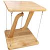 Supporto per piante da tavolo galleggiante con struttura Tensegrity per