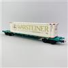 RIVAROSSI HR6578 Carro Sgnss CEMAT livrea verde XMPR container 45' Warsteiner