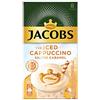 Jacobs Iced Cappuccino Caramello Salato - 80 Stick (10 x 8) - Caffè Istantaneo Freddo, Bevanda Cremosa al Caramello Salato, 1,42 Kg